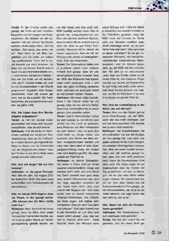 Vorschauseite 2: Dramatisches Systemversagen beim Entlassmanagement: ein Interview