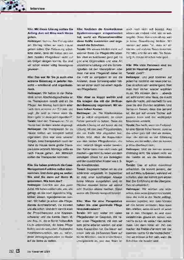 Vorschauseite 5: Dramatisches Systemversagen beim Entlassmanagement: ein Interview