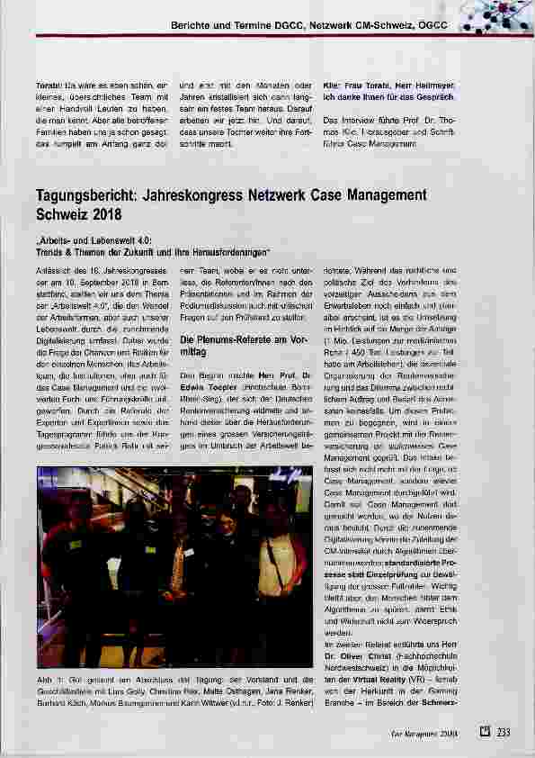 Vorschauseite 6: Dramatisches Systemversagen beim Entlassmanagement: ein Interview