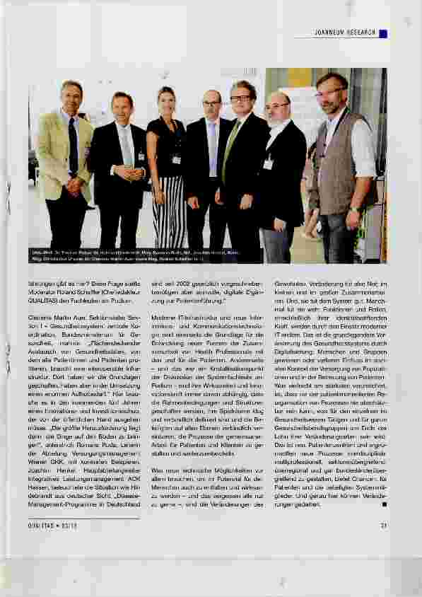Vorschauseite 2: Disease Management & Digitalisierung