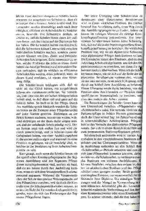 Vorschauseite 6: Arbeit erledigen oder lernen zu pflegen? Übersetzt v. Martha Meier Die berufliche Sozialisation von Krankenpflegeschülern