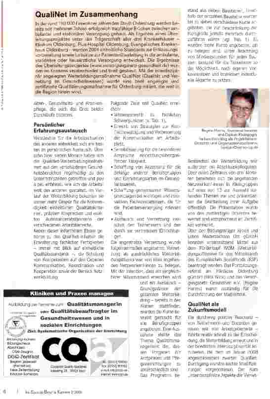 Vorschauseite 3: Netzwerker/-in im Gesundheitswesen