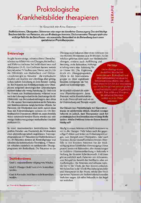 Vorschauseite 2: Proktologische Krankheitsbilder therapieren