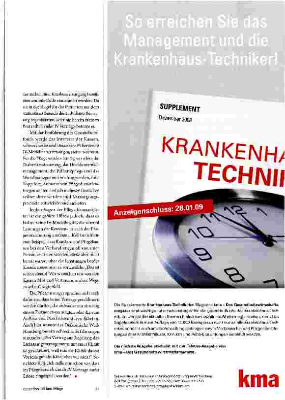 Vorschauseite 2: Pflegedienste bleiben oft außen vor