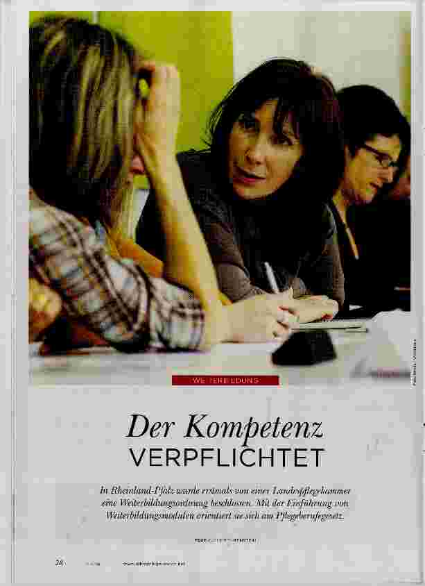 Vorschauseite 1: Der Kompetenz VERPFLICHTET