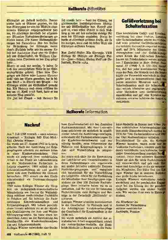 Vorschauseite 3: Lorenz Heister - der Chirurg