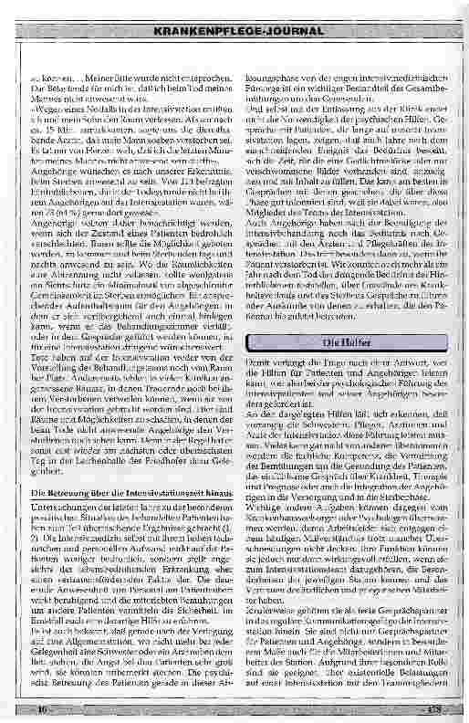 Vorschauseite 5: Psychologische Führung des Intensivpatienten und seiner Angehörigen