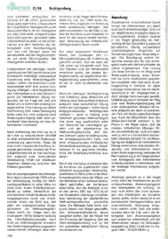 Vorschauseite 2: Anspruch des Arbeitnehmers aus betrieblicher Übung