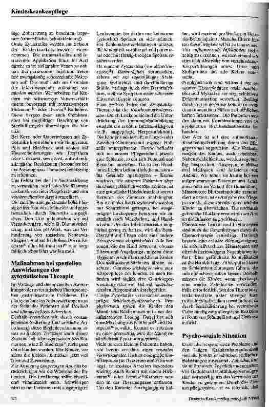 Vorschauseite 2: Pflege auf einer hämatologisch-onkologischen Kinderstation