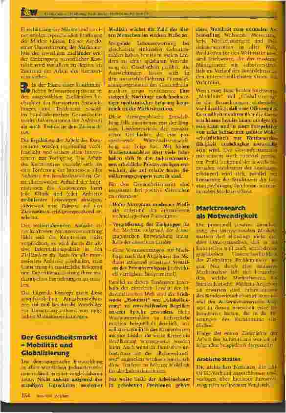 Vorschauseite 2: Kuratorium zur Förderung der deutschen Medizin im Ausland e. V. Konzept des Bundesverbandes Deutscher Privatkrankenanstalten e. V.
