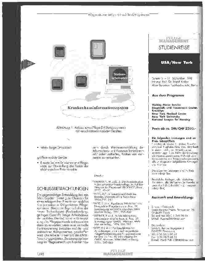 Vorschauseite 3: Pflegedokumentation mit mobilen DV-Systemen - Chancen und Risiken