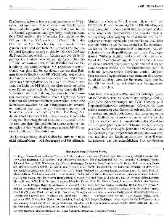 Vorschauseite 2: Ein Verdikt, keine Rechtsprechung