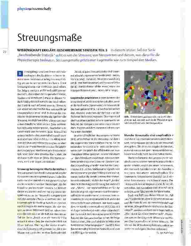Vorschauseite 1: Streuungsmaße