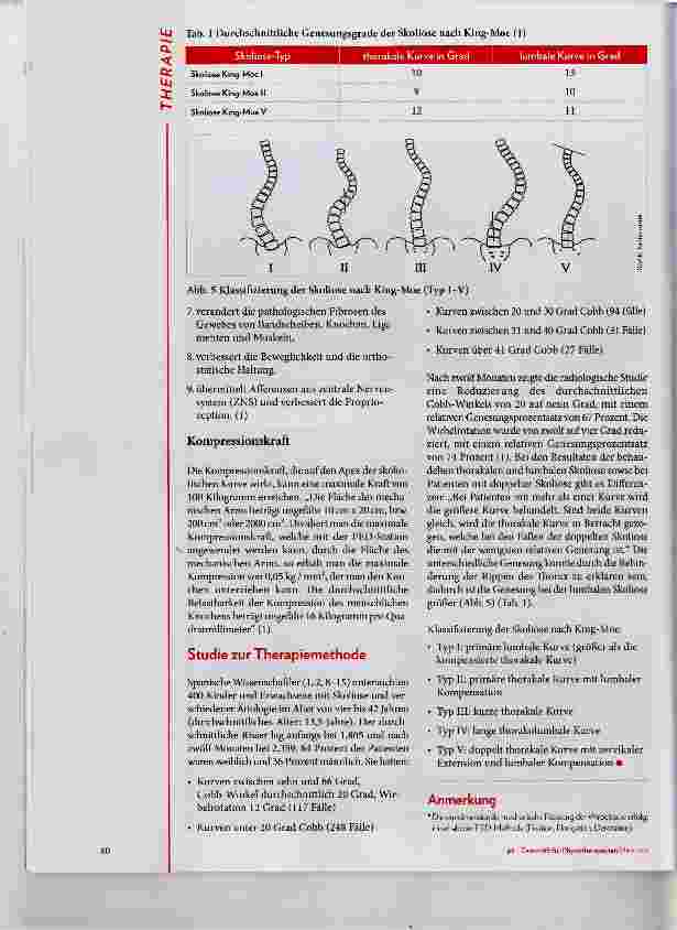 Vorschauseite 5: Alternative Skoliosebehandlung
