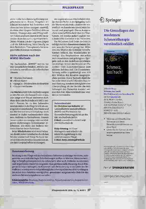 Vorschauseite 2: Nachhaltige Beratung bei Diabetes mellitus