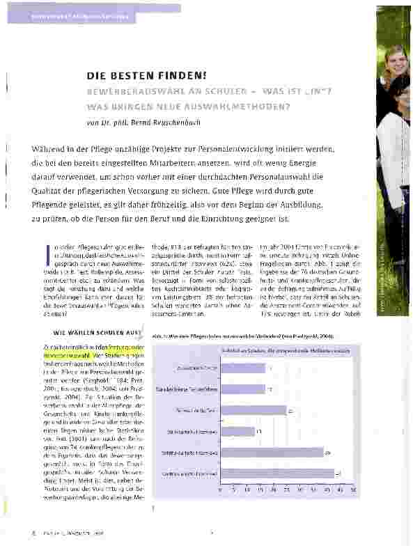 Vorschauseite 1: DIE BESTEN FINDEN!