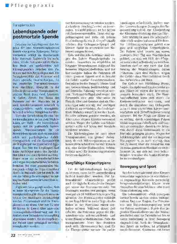 Vorschauseite 3: Gezielte Unterstützung im «neuen Leben»