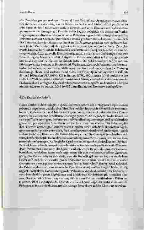 Vorschauseite 3: Praktische Erfahrungen mit dem DaVinci-System