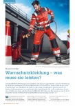 Vorschauseite 1: Warnschutzkleidung - was muss sie leisten?