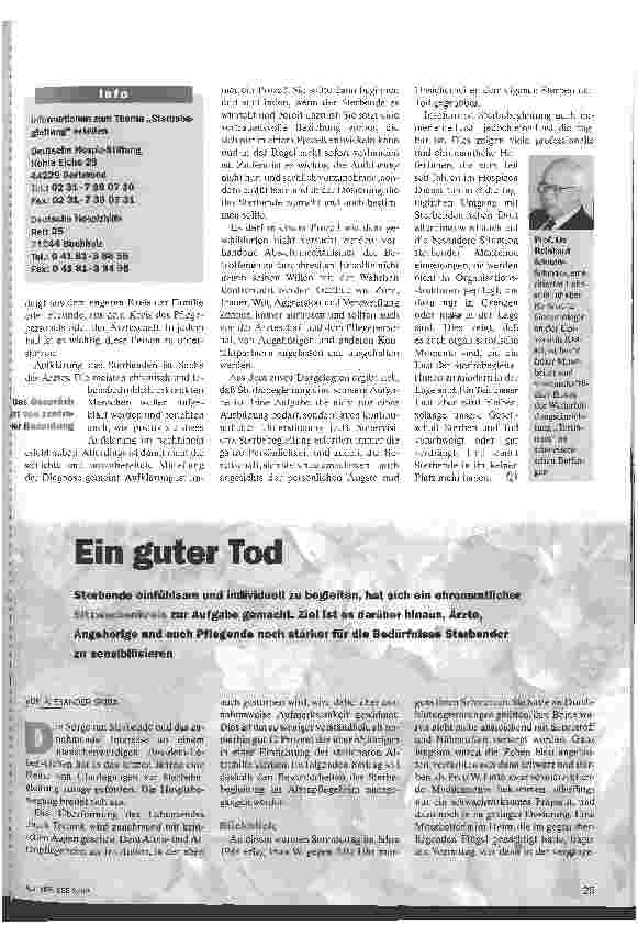 Vorschauseite 1: Ein guter Tod