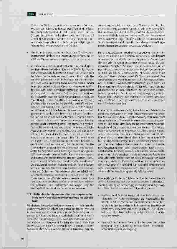 Vorschauseite 4: Kinder besser vor Handel und Ausbeutung schützen: das neue Bundeskooperationskonzept