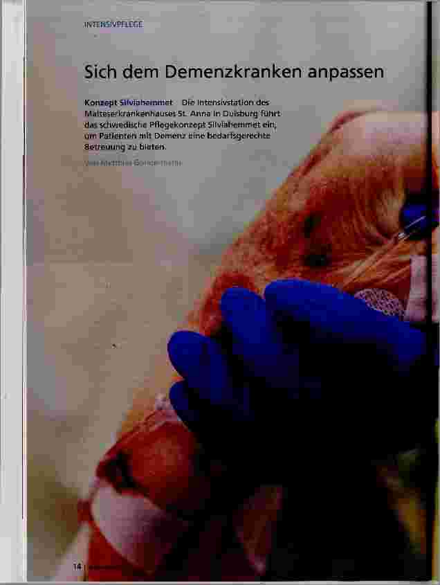 Vorschauseite 1: Sich dem Demenzkranken anpassen