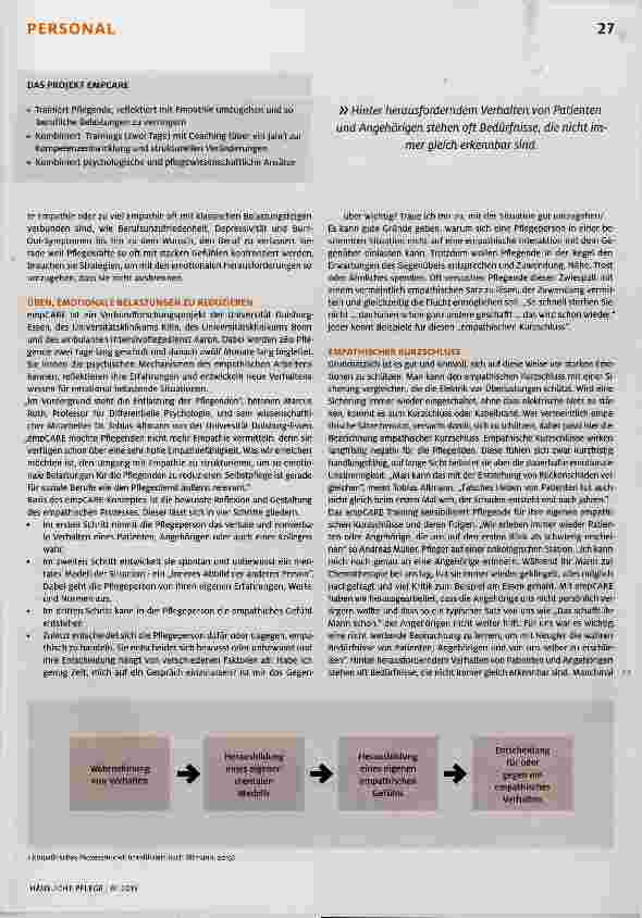 Vorschauseite 2: Zuviel Empathie?