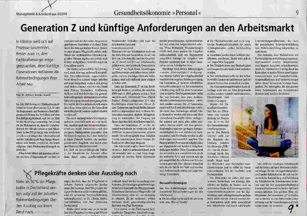 Vorschauseite 1: Generation Z und künftige Anforderungen an den Arbeitsmarkt