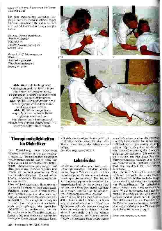 Vorschauseite 3: Bergung und Transport von Notfallpatienten