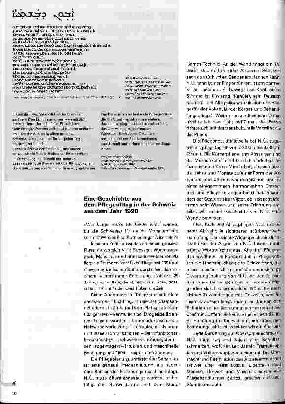 Vorschauseite 2: Lebensqualität im Sinne der Transkulturellen Pflege Ein Pflegebeispiel aus der Praxis als Denkanstoß