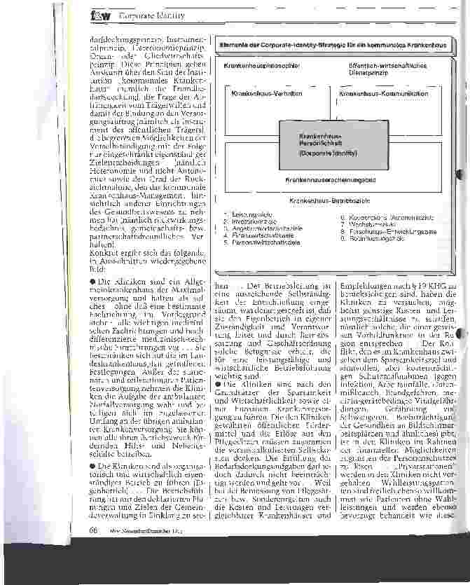 Vorschauseite 3: Corporate Identity für das Krankenhaus CI-Konzept des Wiesbadener-Klinikums