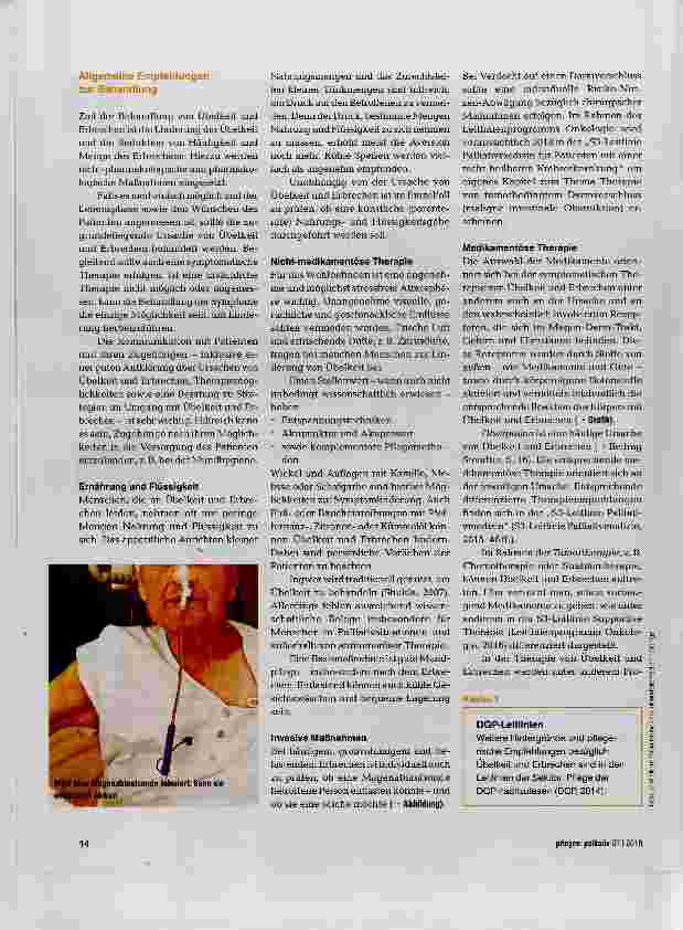 Vorschauseite 2: Behandlung von Übelkeit und Erbrechen