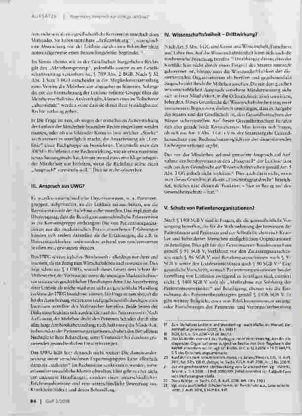 Vorschauseite 4: Anspruch auf richtige Leitlinie? S3-Leitlinie Neuroborreliose in Kraft mit „Dissenserklärungen“