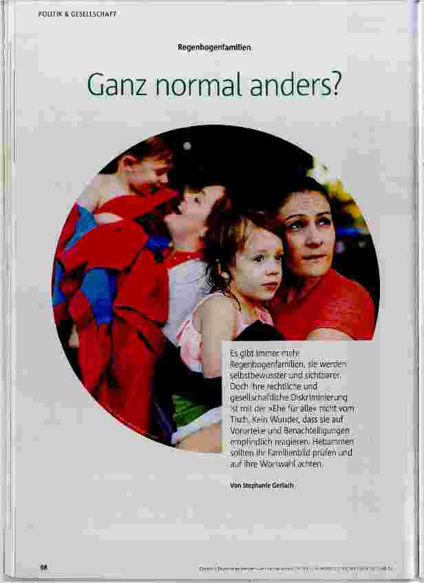 Vorschauseite 1: Ganz normal anders?