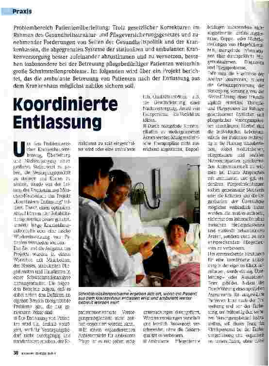Vorschauseite 1: Koordindierte Entlassung