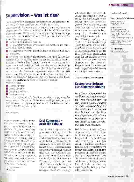 Vorschauseite 2: Supervision Unterstützung für die Unterstützer