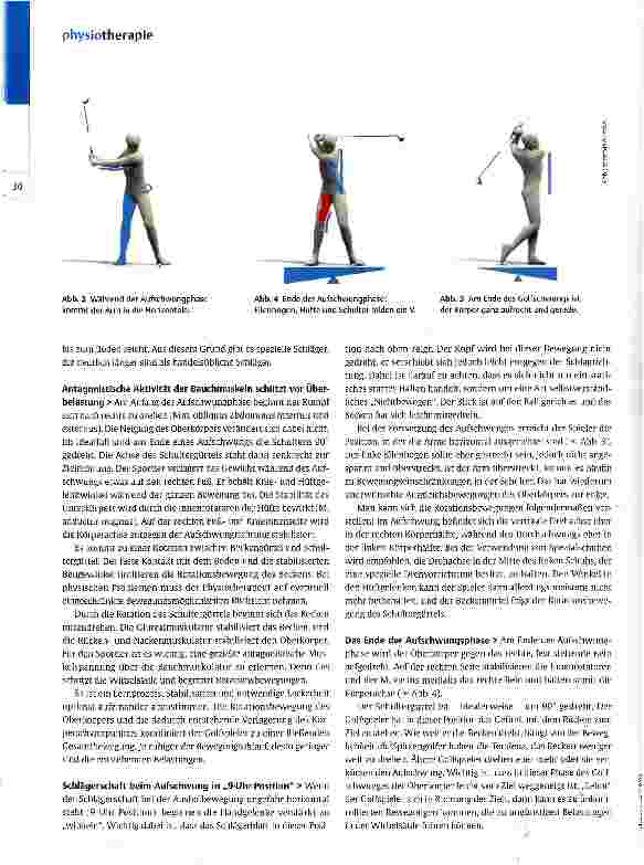Vorschauseite 3: Gesundes Golfen