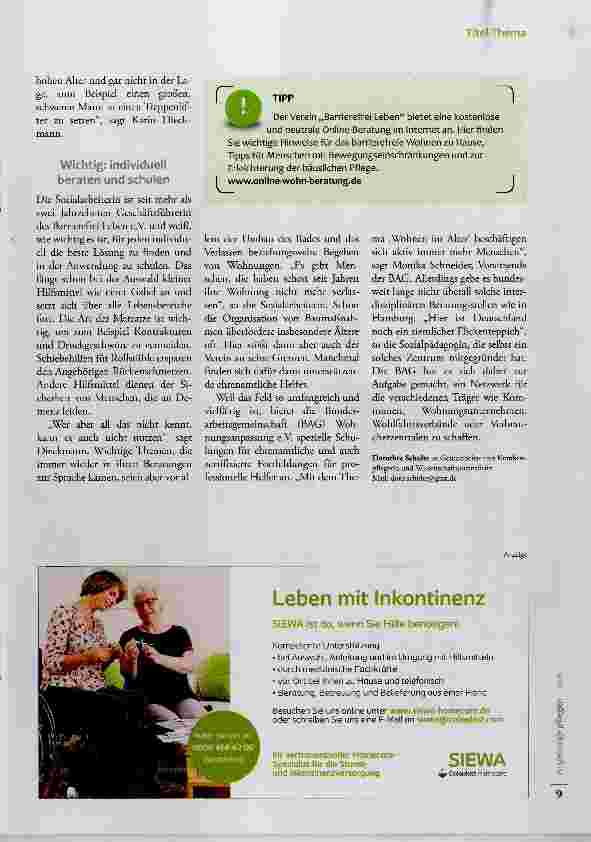 Vorschauseite 4: Selbstbestimmt und mobil bleiben