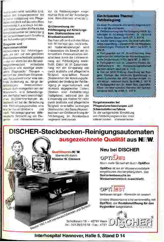 Vorschauseite 6: Fehlbelegung und prospektive Budgetanpassung: Differenzierte Vorgehensweise unverzichtbar