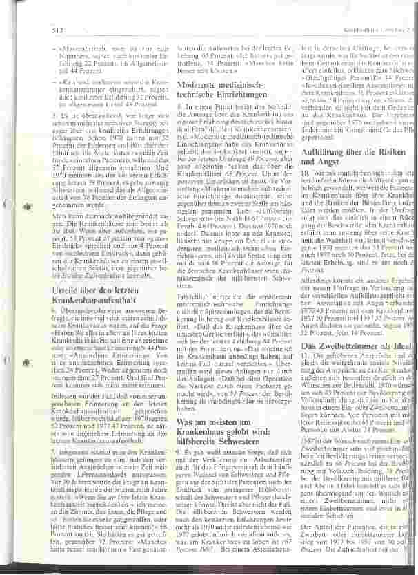 Vorschauseite 2: Forderungen des Bürgers an seine Gesundheitsversorgung Eine Darstellung auf d.Grundlage einer aktualisierten Bürgerbefragung