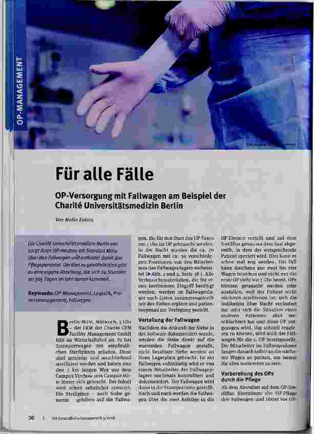 Vorschauseite 1: Für alle Fälle