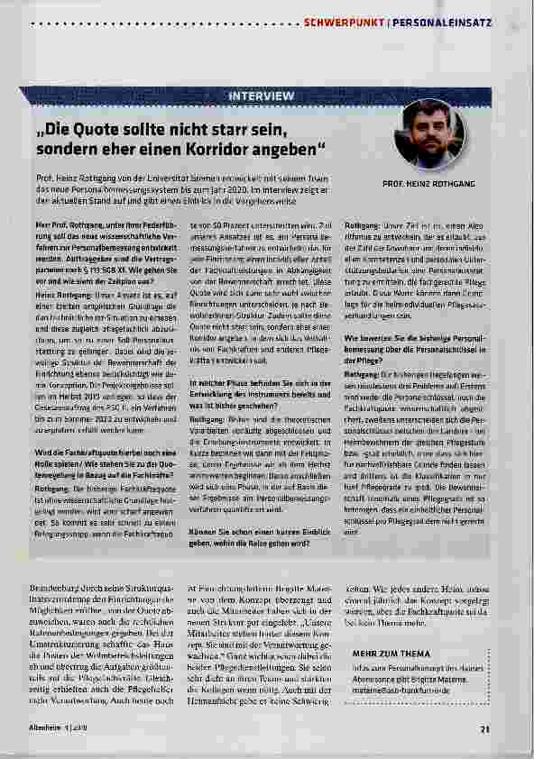 Vorschauseite 6: Eine Frage der Quote