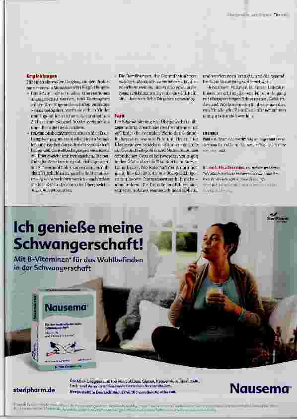 Vorschauseite 5: Ein gewichtiges Problem