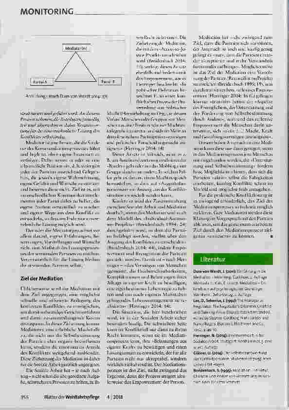 Vorschauseite 2: Mediation in der Sozialen Arbeit