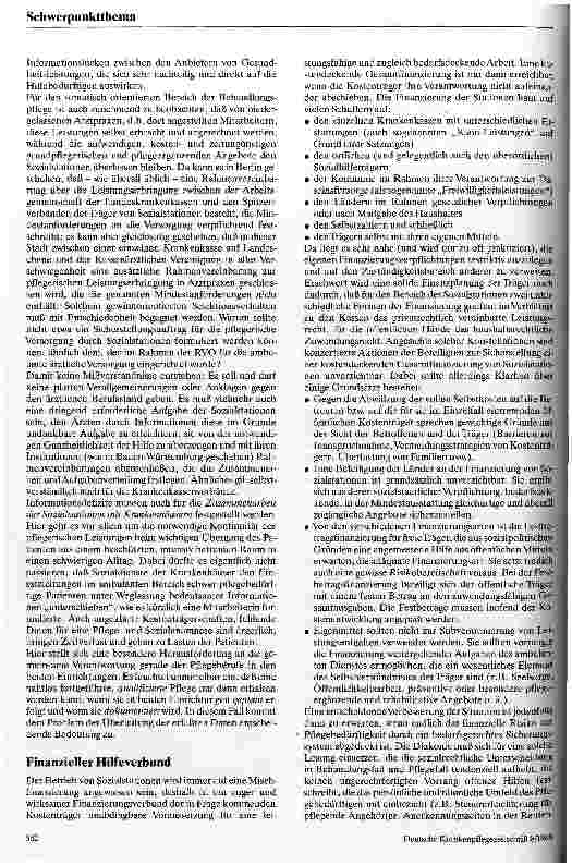 Vorschauseite 5: Diakonie-/ Sozialstation in einem noch ungegliederten System ergänzender Hilfeangebote