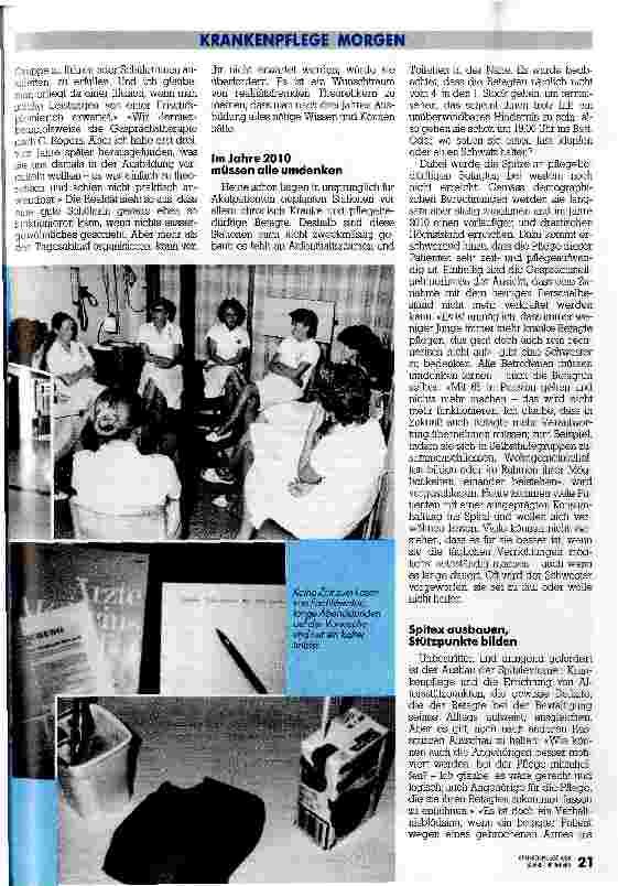 Vorschauseite 2: Sichere Pflege ist uns nicht genug