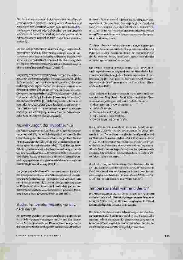 Vorschauseite 2: Frühzeitig wärmen