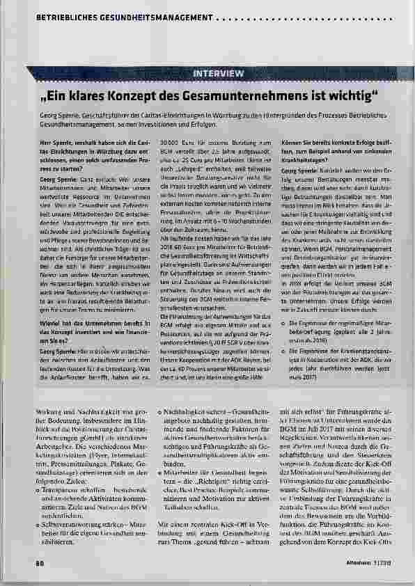 Vorschauseite 3: Gesundheit der Mitarbeiter als primäres Ziel verstehen
