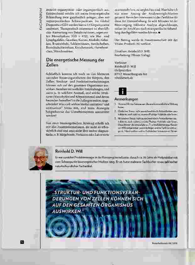 Vorschauseite 4: Biophysikalische Ganzkörper-Diagnostik