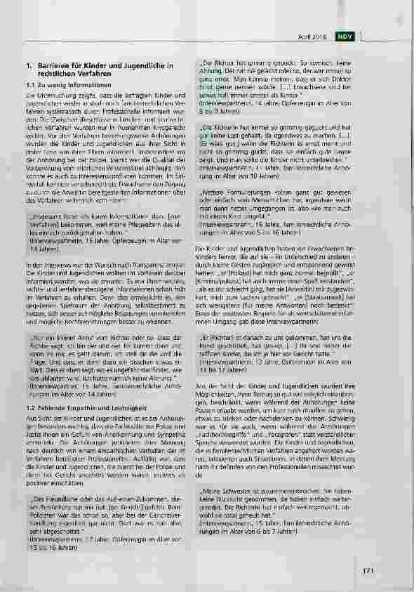 Vorschauseite 2: Kindgerechte Justiz